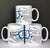 Personalised 70th birthday gift mug