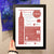 Personalised 30th birthday gift print