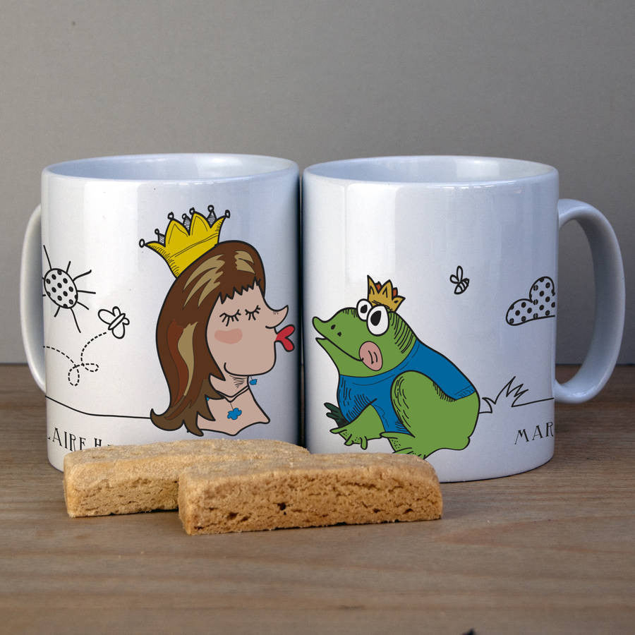 Fairytale Couple Personalised Engagement Mug - Afewhometruths