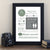Personalised Tenth Wedding Anniversary Print - Afewhometruths