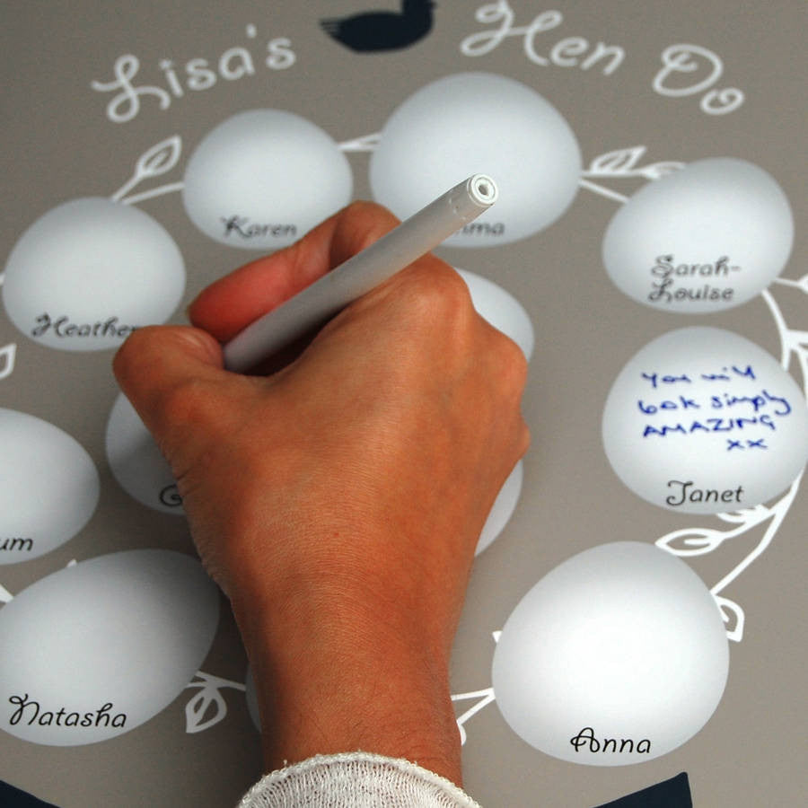 Hen Party 'Guestbook' - Afewhometruths