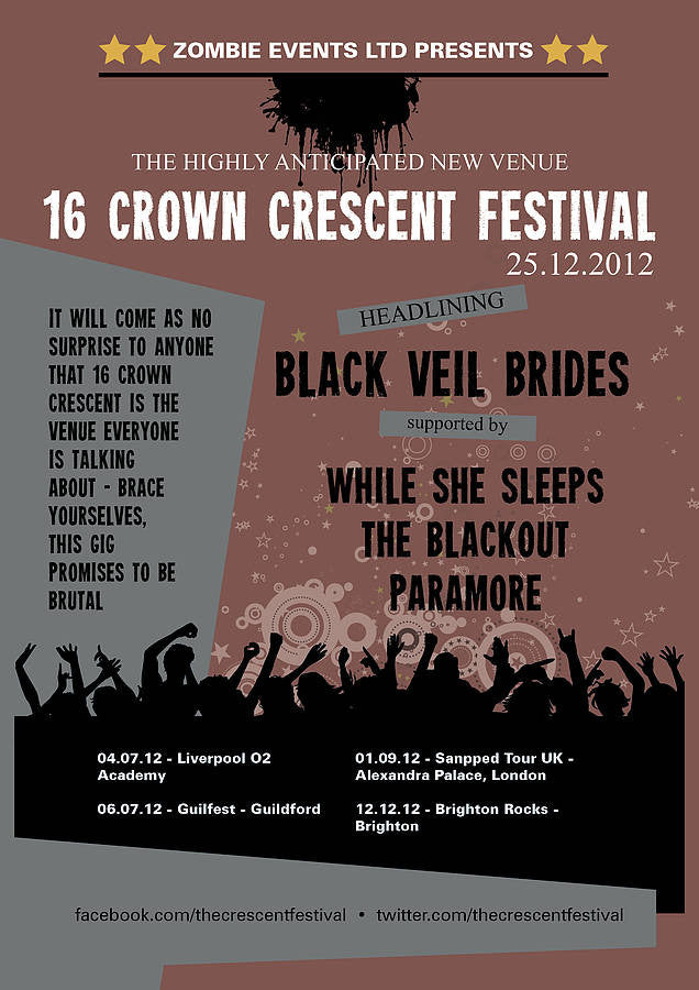 Personalised Music Gig Poster - Afewhometruths