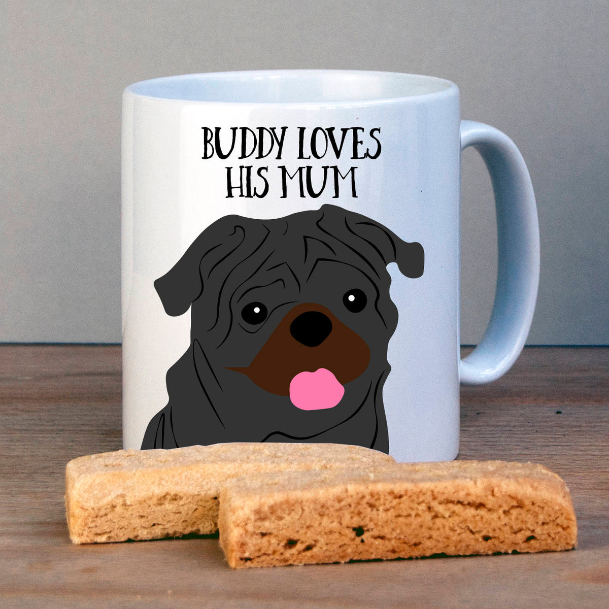 Pug mug
