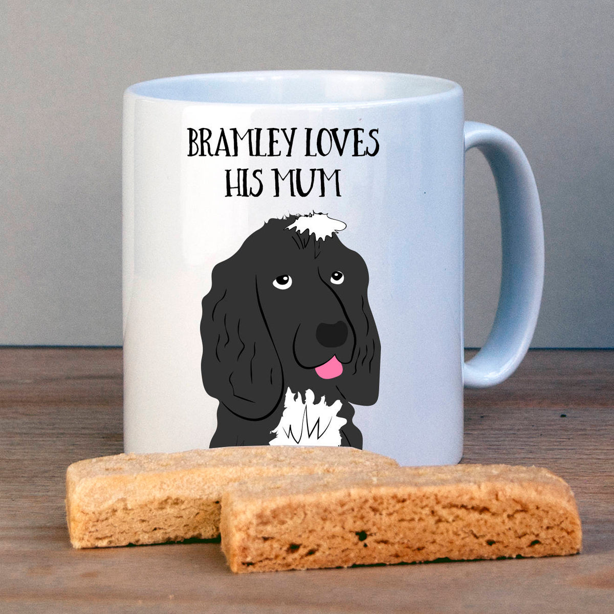 Tazza Cocker Spaniel - Tazza da caffè in ceramica personalizzata - Acquerello - Italia Tazza Cocker Spaniel - Tazza da caffè in ceramica personalizzata - Acquerello - Italia