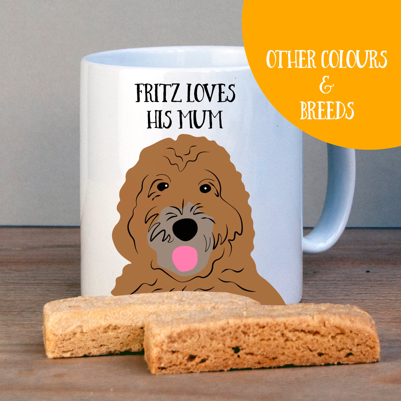 Labradoodle mug