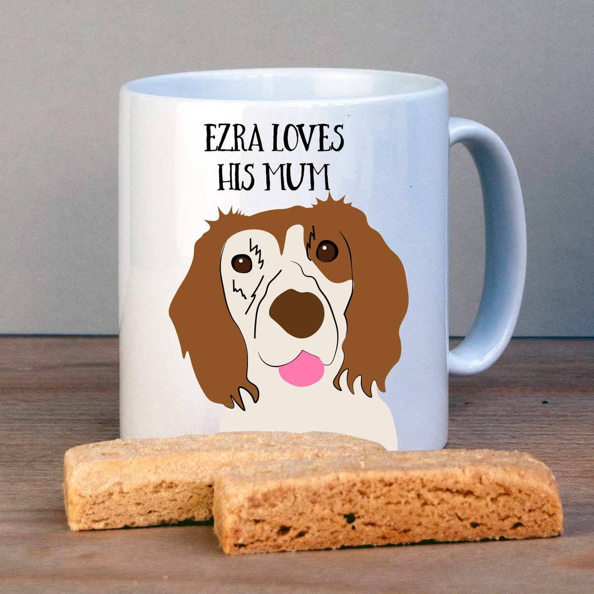 Springer Spaniel Mug for Dog Lover Personalised Gift Afewhometruths