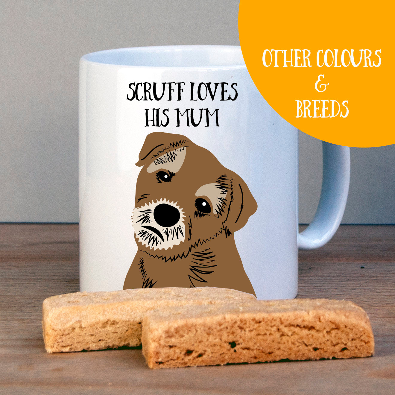 Border Terrier mug