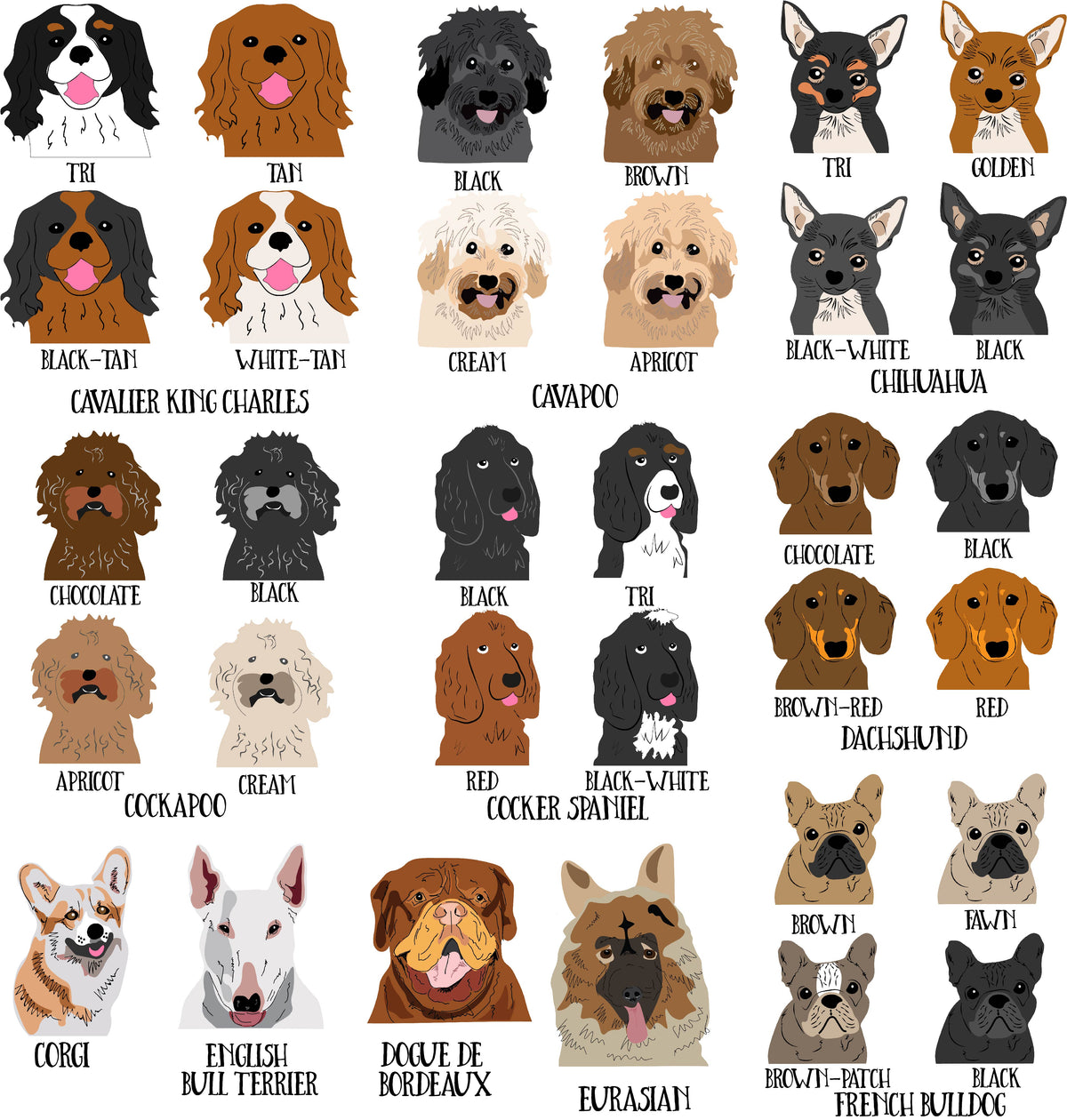 Personalised Dog Tea Towel Gift