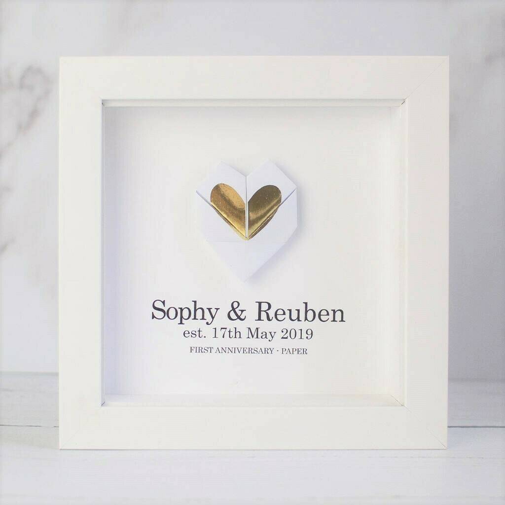 1st wedding anniversary gift paper