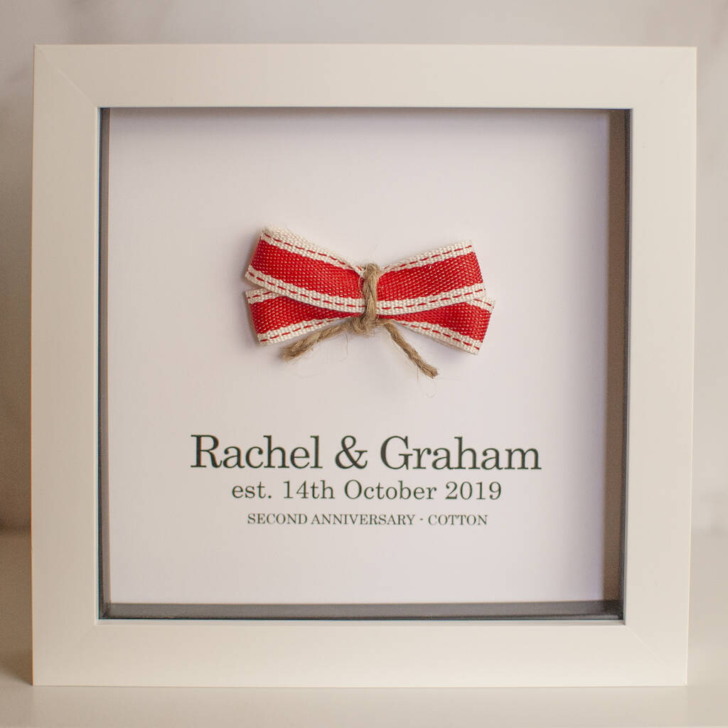 Cotton anniversary gift
