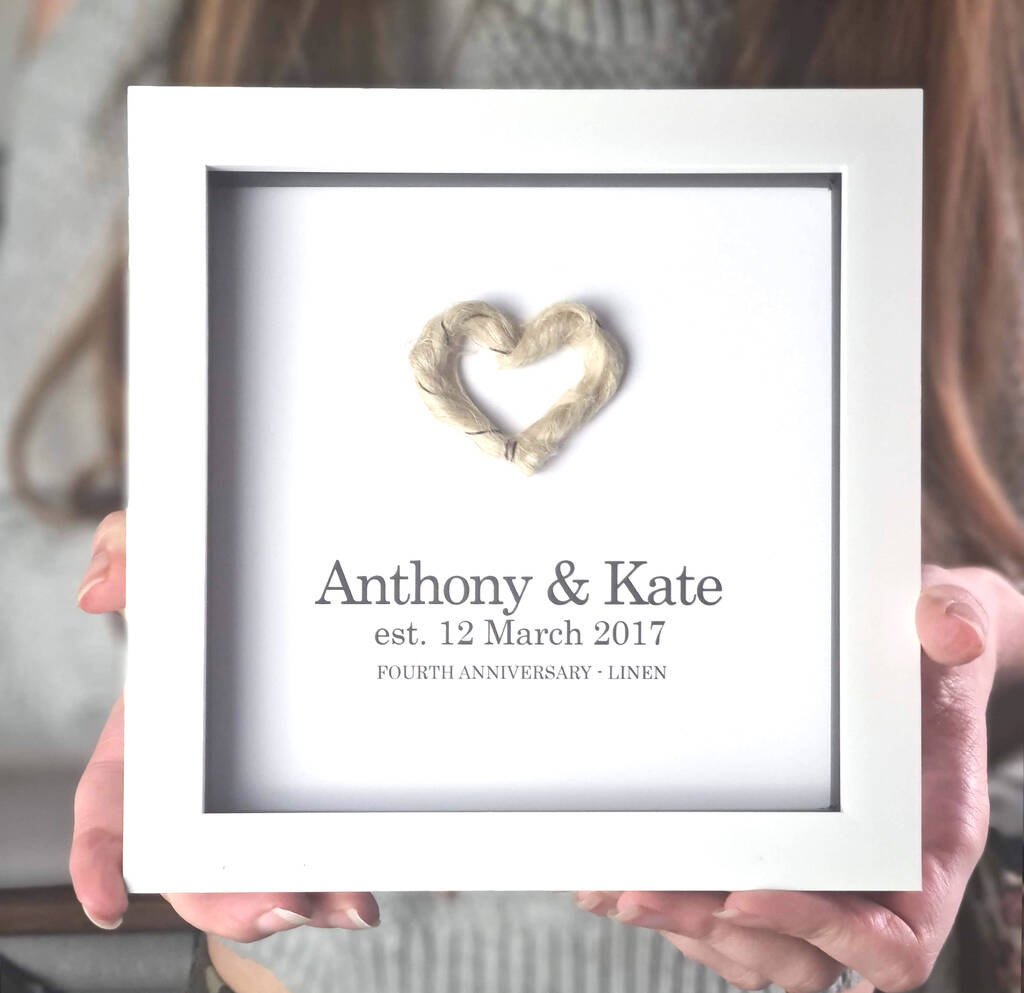 Linen anniversary gifts