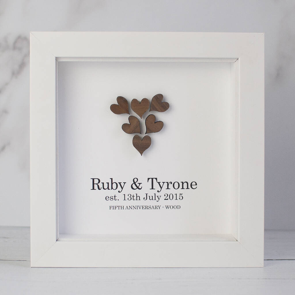 5th wedding anniversary gift