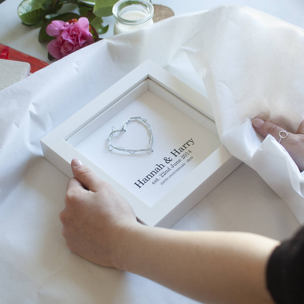 6th wedding anniversary gift for her