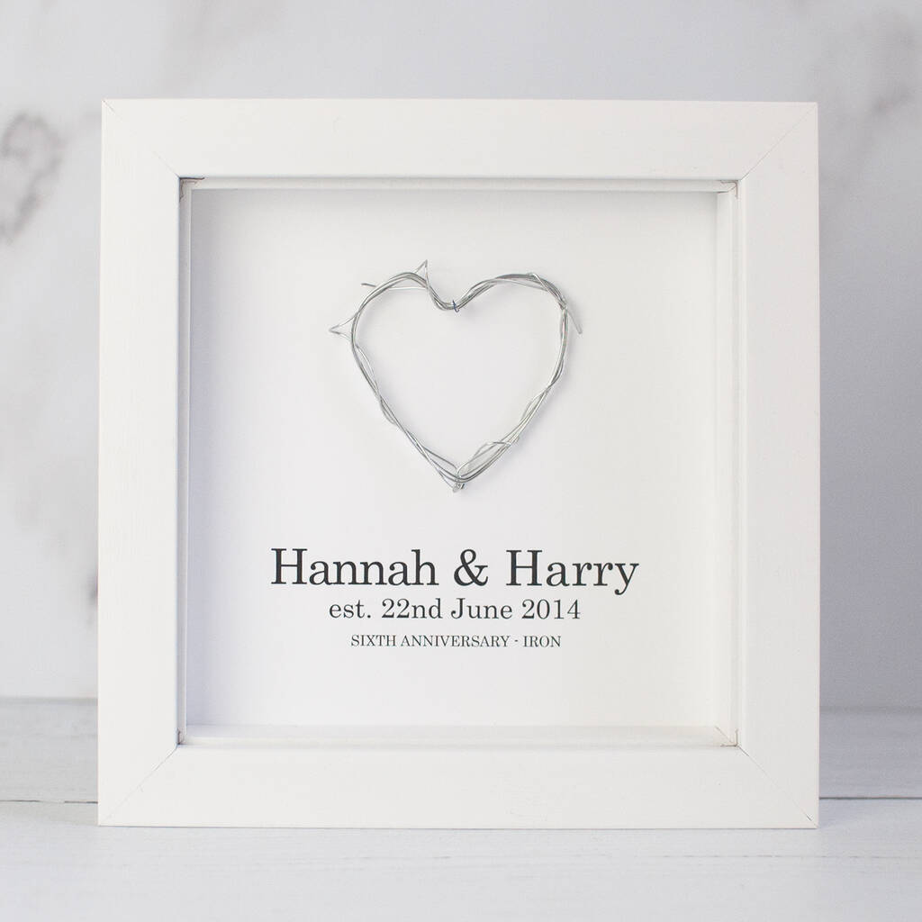 6th wedding anniversary gift
