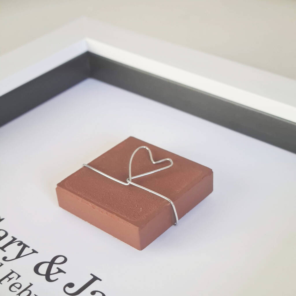 Terracotta anniversary gift