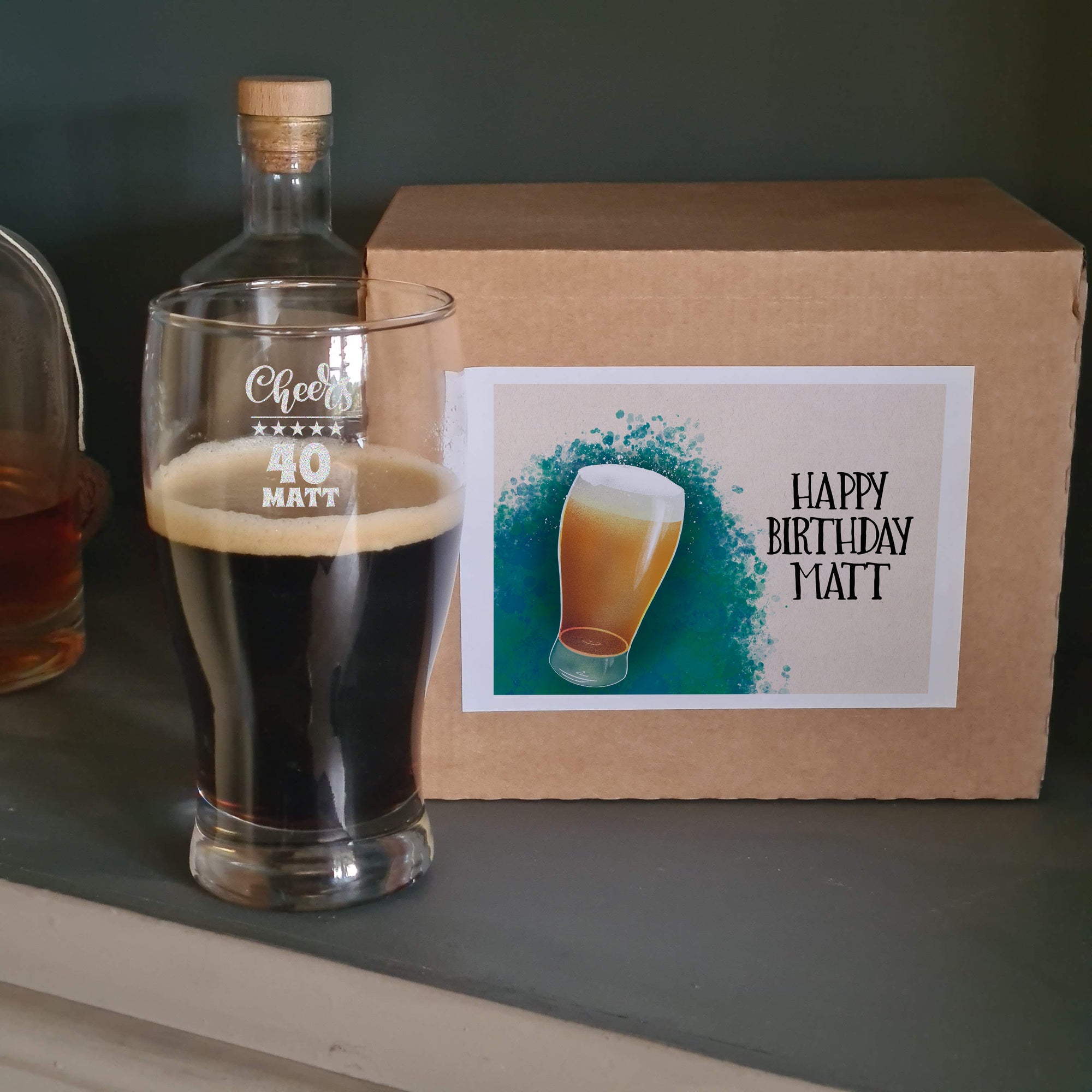 Personalised 40th birthday gift for him