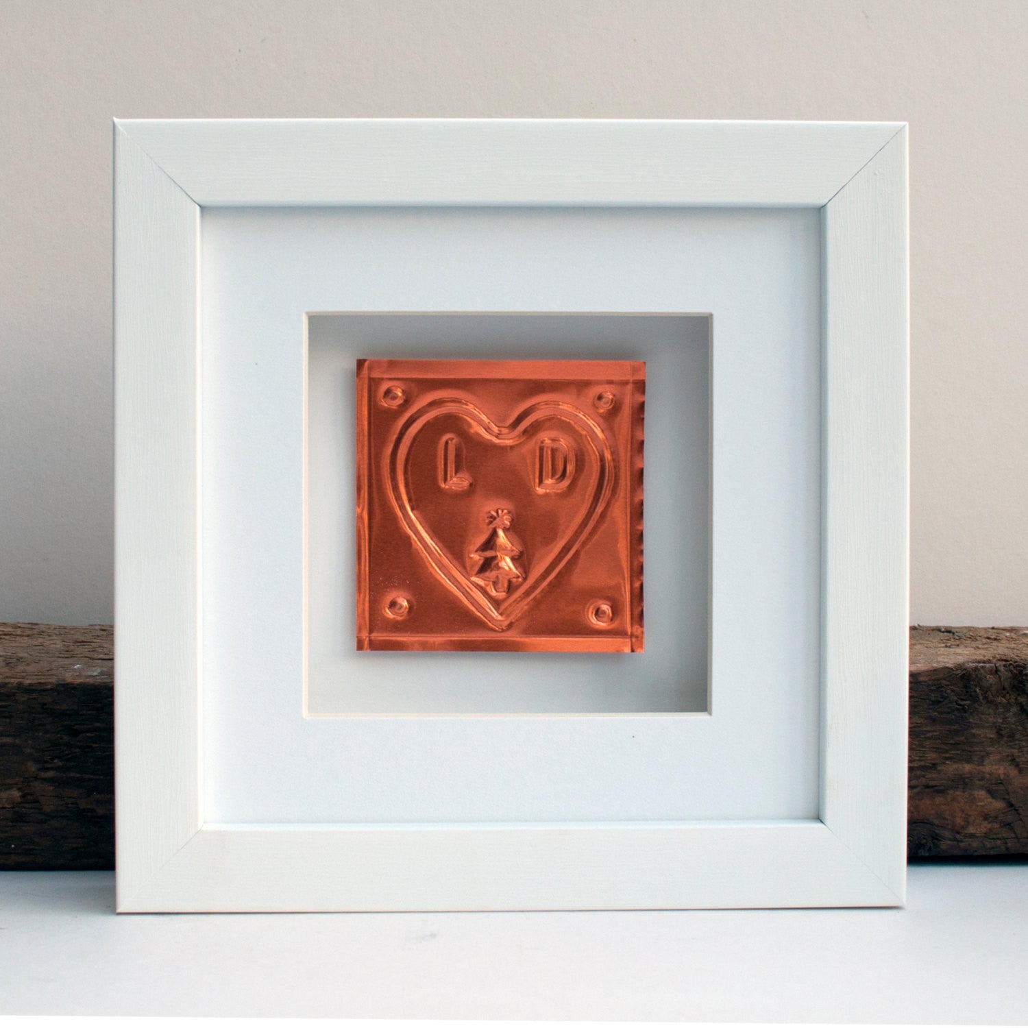 Couple Christmas Copper Frame - Afewhometruths