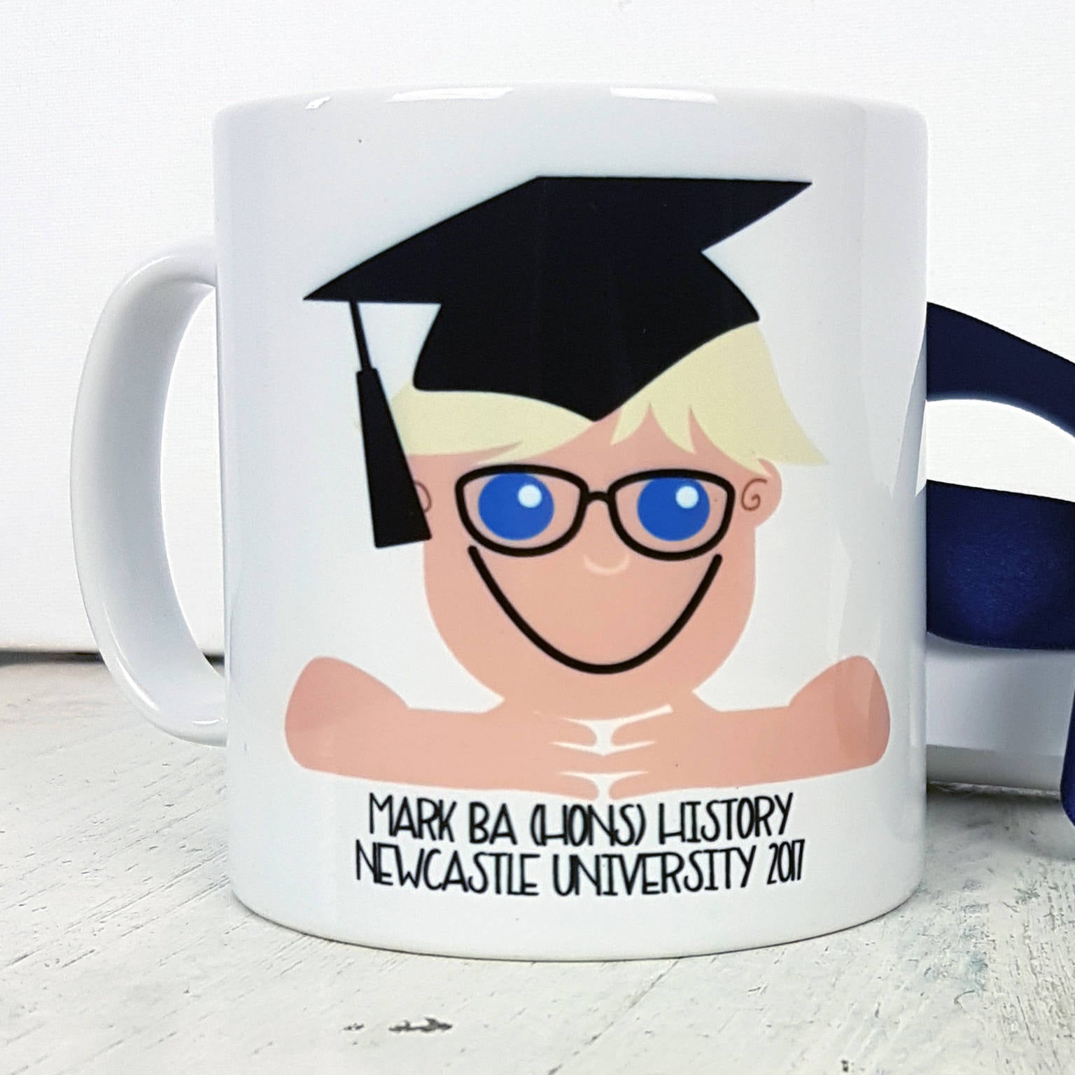 Personalised Graduation Boy Gift Mug - Afewhometruths