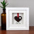 Personalised Double Walnut Wooden Heart Frame - Afewhometruths