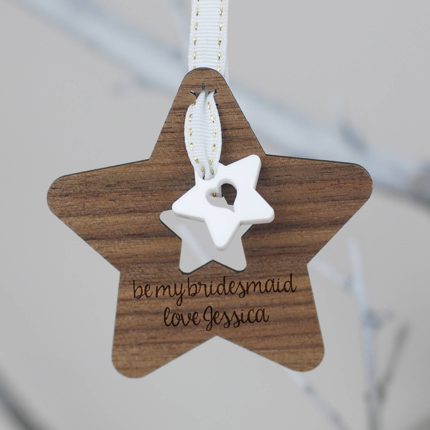 Be My Bridesmaid Personalised gift