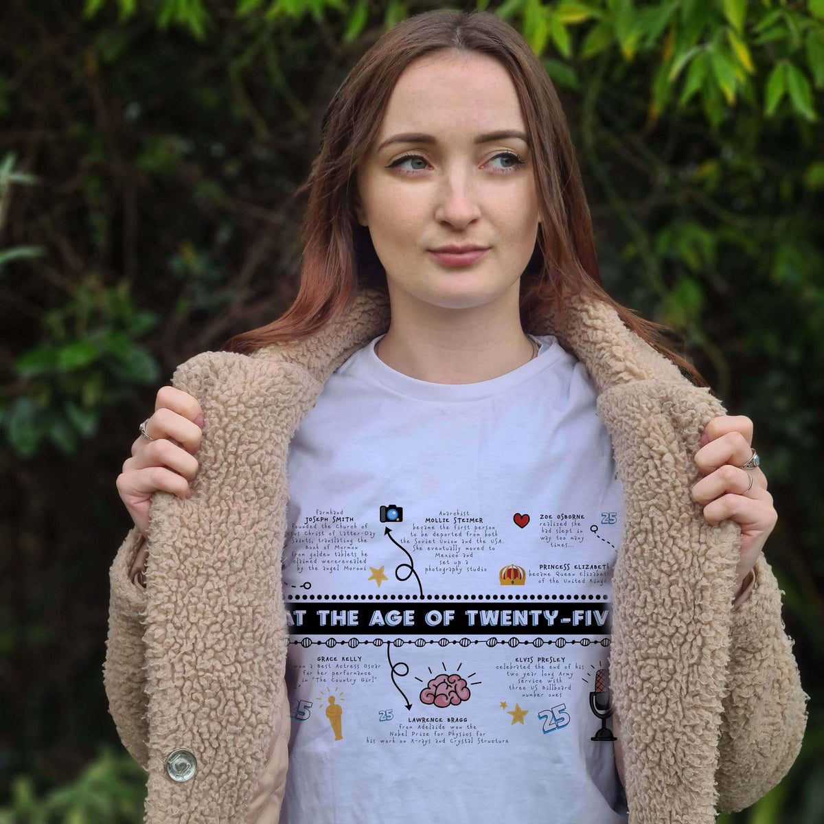 25th t-shirt