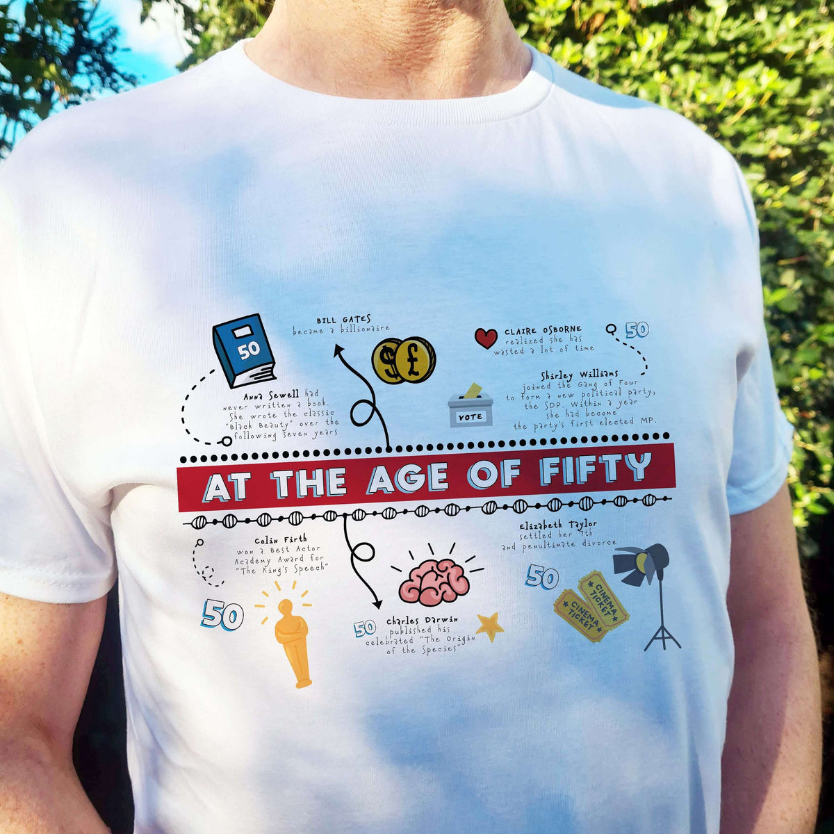 funny t-shirts for 50th birthday