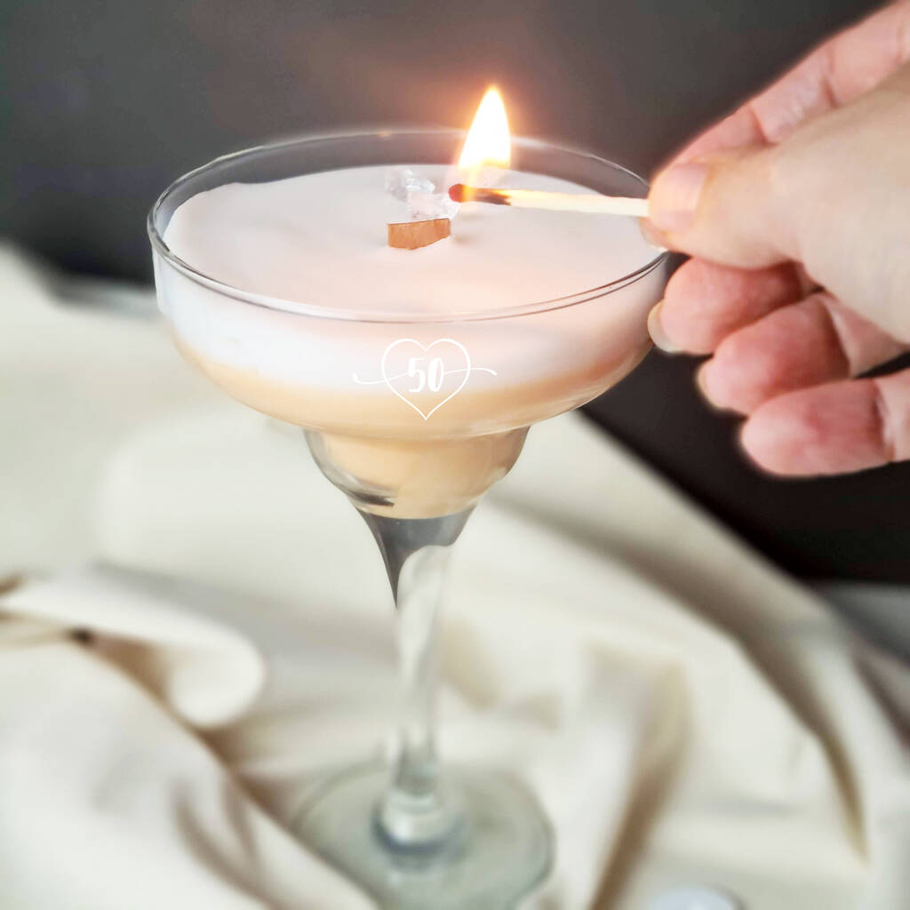 Scented candle for relaxation