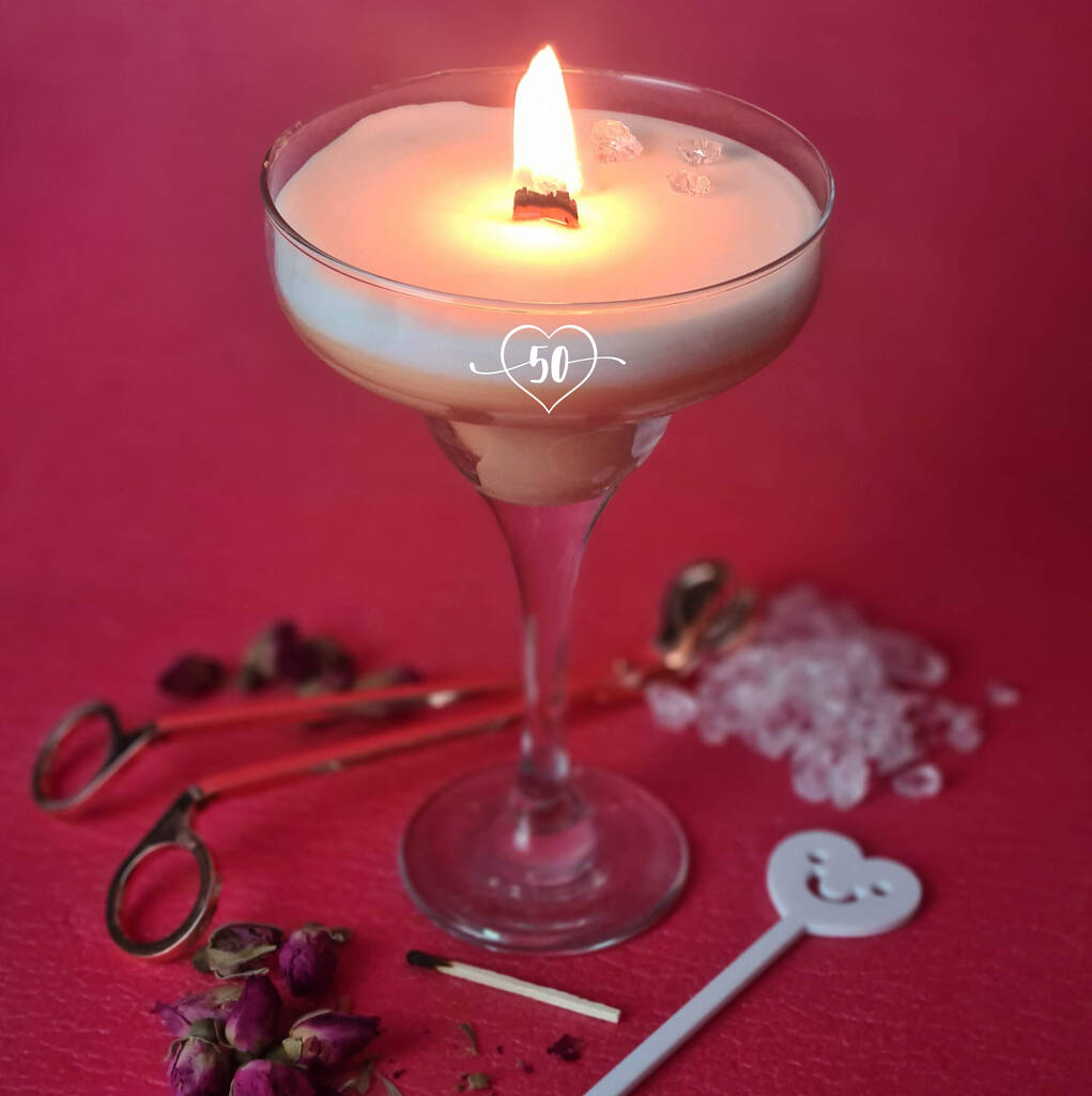 50th birthday candle 